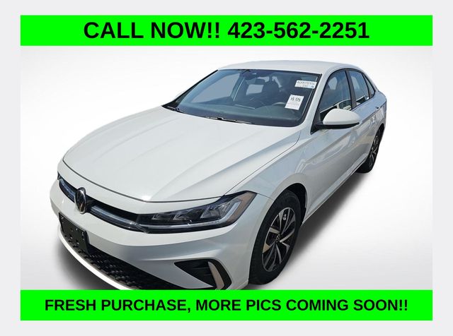 White 2025 Volkswagen Jetta S FWD Sedan Front-Wheel Drive 8-Speed Automatic