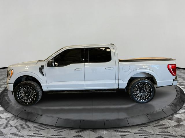 White Metallic 2021 Ford F-150 Pickup Truck Four-Wheel Drive Automatic