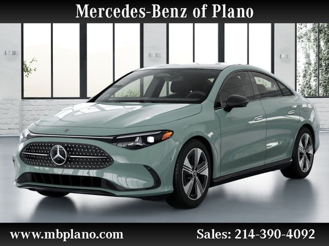 Liquid Crystal Green 2027 Mercedes-Benz CLA Sedan 8-Speed Manual