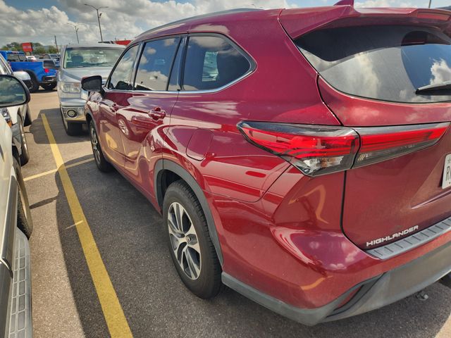 2022 Toyota Highlander XLE Red at Bayway Chrysler Dodge Jeep Ram