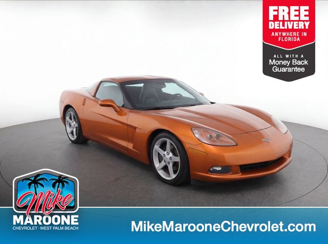 Atomic Orange Metallic Tintcoat 2007 Chevrolet Corvette Coupe Rear-Wheel Drive 6-Speed Automatic