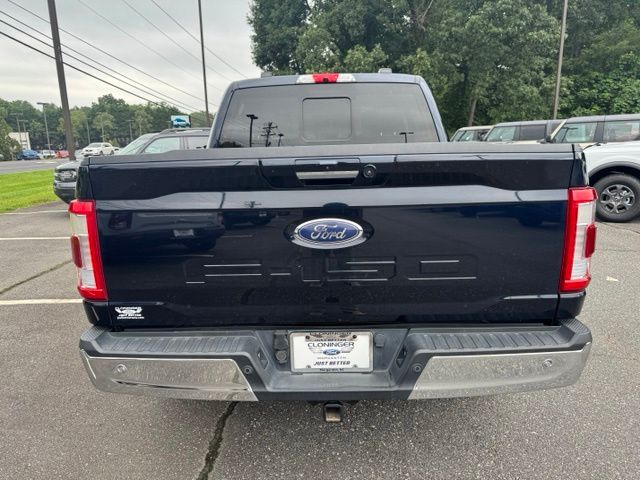Used 2021 Blue Ford Lariat image 6
