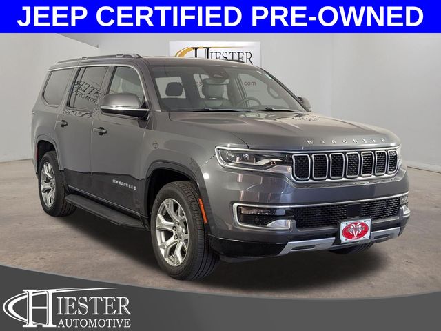 Baltic Gray Metallic Clearcoat 2022 Jeep Wagoneer SUV / Crossover Four-Wheel Drive 8-Speed Automatic