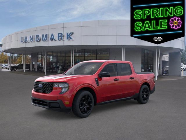 Ruby Red Metallic Tinted Clearcoat 2026 Ford Maverick XLT SuperCrew AWD Pickup Truck All-Wheel Drive 8-Speed Automatic
