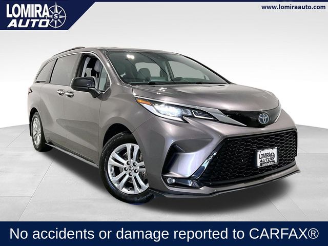 Cement 2022 Toyota Sienna Minivan All-Wheel Drive Continuously Variable Transmission