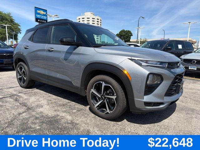 Sterling Gray Metallic 2023 Chevrolet Trailblazer SUV / Crossover Front-Wheel Drive Continuously Variable Transmission