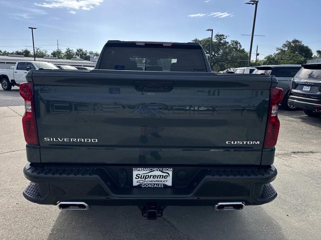 2026 Chevrolet Silverado 1500 Custom Trail Boss Gray at Supreme Chevrolet of Gonzales