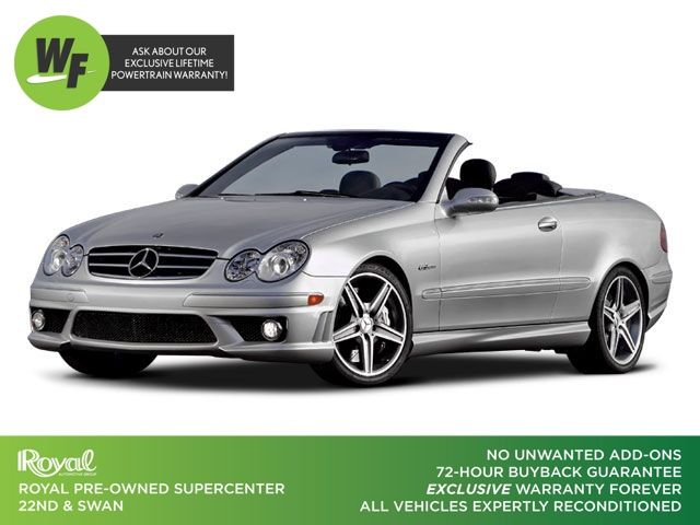Gray 2008 Mercedes-Benz CLK 550 Coupe Rear-Wheel Drive 7-Speed Automatic Overdrive