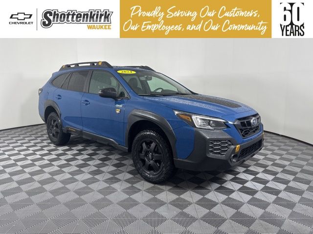 Geyser Blue 2024 Subaru Outback SUV / Crossover All-Wheel Drive Continuously Variable Transmission