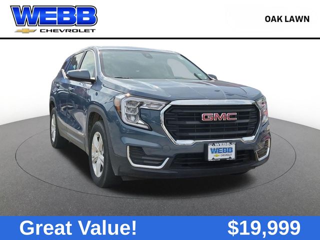 Downpour Metallic 2024 GMC Terrain SUV / Crossover All-Wheel Drive 9-Speed Automatic