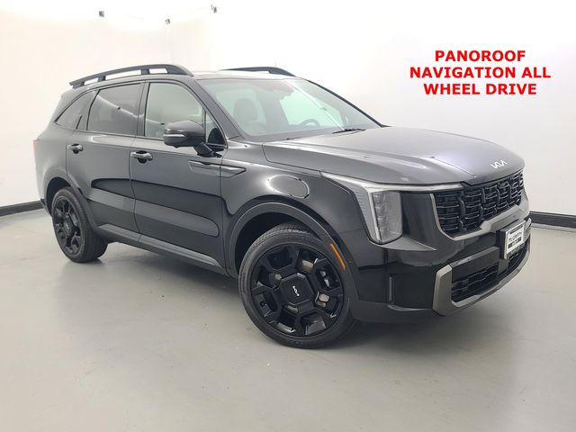 Ebony Black 2024 Kia Sorento X-Line SX Prestige AWD SUV / Crossover All-Wheel Drive 8-Speed Dual Clutch
