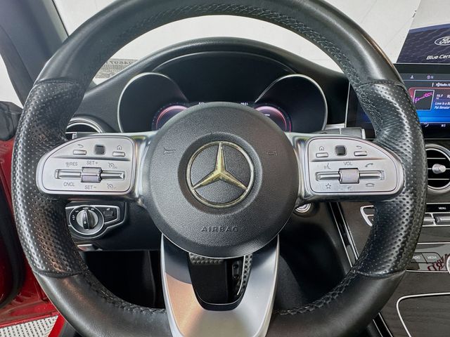 2019 Red Mercedes-Benz C-Class C 300 RWD Convertible