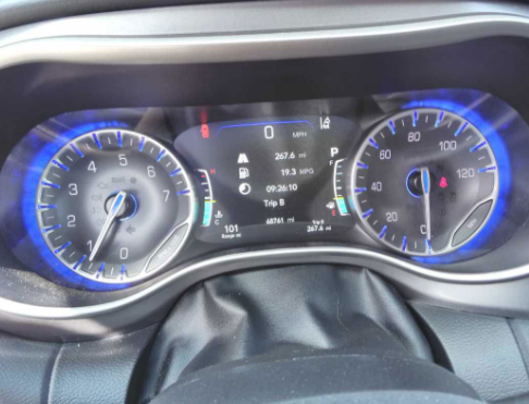 2023 Blue Chrysler Pacifica Touring L FWD Van