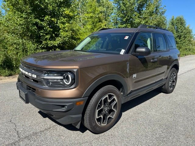 Silver (Smoke Metallic) 2022 Ford Bronco Sport SUV / Crossover All-Wheel Drive 8-Speed Automatic