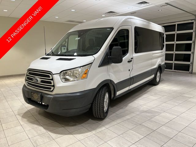 2018 Ford Transit Passenger 350 XLT Medium Roof LWB RWD with Sliding Passenger-Side Door
