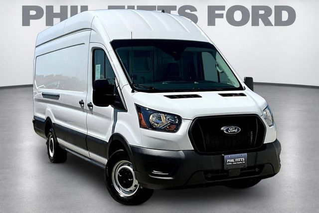 White 2025 Ford Transit Cargo Van Rear-Wheel Drive