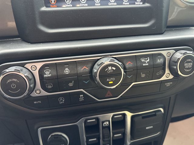 2021 Jeep Wrangler Unlimited Sahara White at Klick Lewis Buick Chevrolet
