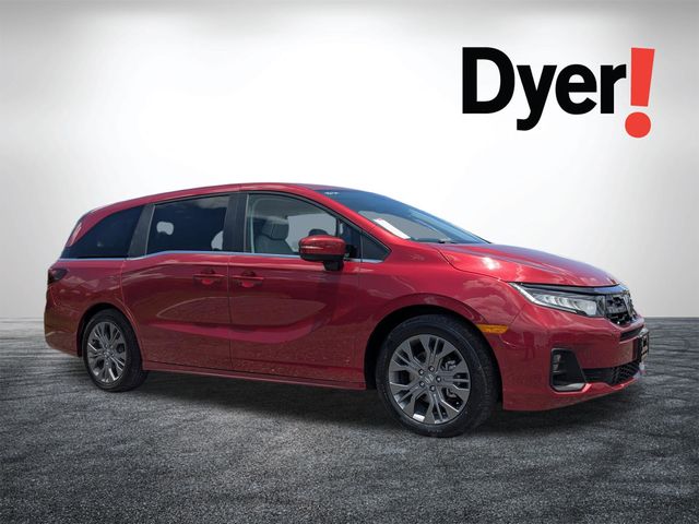 Radiant Red Metallic II 2025 Honda Odyssey Touring FWD Minivan Front-Wheel Drive Automatic