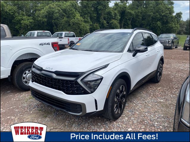 Glacial White Pearl 2023 Kia Sportage X-Line AWD SUV / Crossover All-Wheel Drive 8-Speed Automatic