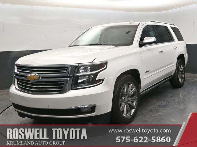 White (Iridescent Pearl Tricoat) 2017 Chevrolet Tahoe Premier 4WD SUV / Crossover Four-Wheel Drive 6-Speed Automatic Overdrive