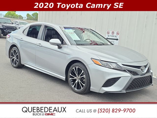 Celestial Silver Metallic 2020 Toyota Camry Sedan Front-Wheel Drive 8-Speed Automatic