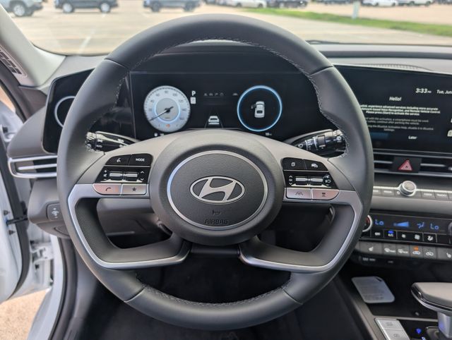 2026 Hyundai Elantra Limited White at Baytown Hyundai