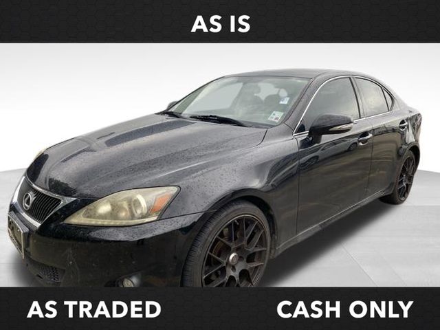 Black (Obsidian) 2011 Lexus IS 250 Sedan RWD Sedan Rear-Wheel Drive 6-Speed Automatic