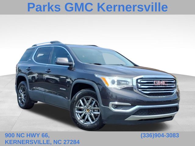 Gray (Iridium Metallic) 2017 GMC Acadia SLT-1 FWD SUV / Crossover Front-Wheel Drive 6-Speed Automatic