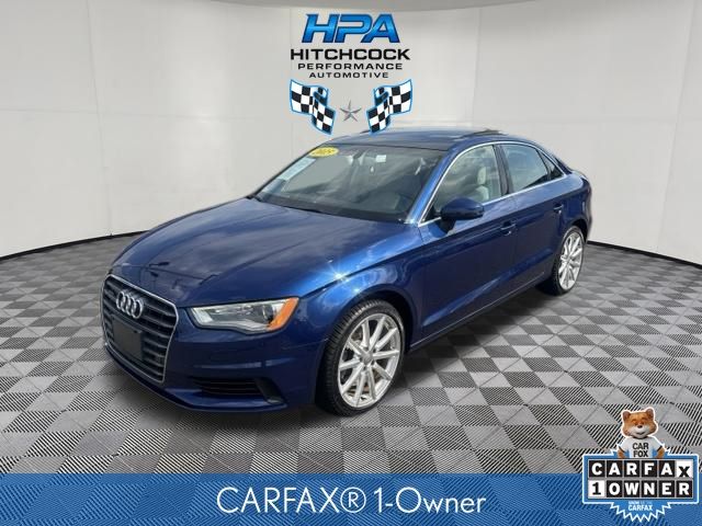 Blue Metallic 2015 Audi A3 Sedan All-Wheel Drive 6-Speed Automatic