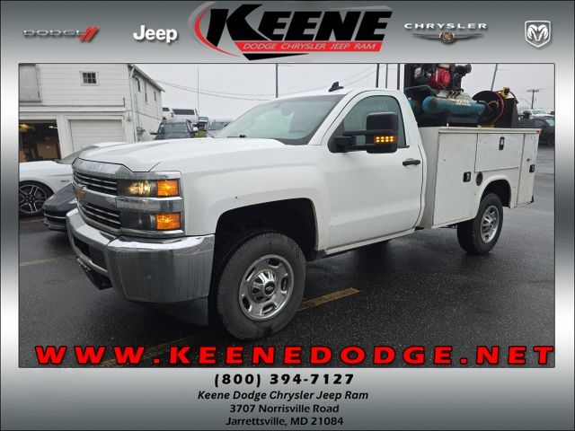 Summit White 2017 Chevrolet Silverado 2500HD Work Truck LB RWD Pickup Truck 4X2 6-Speed Automatic Overdrive
