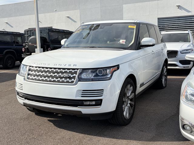 Yulong White 2015 Land Rover Range Rover SUV / Crossover Four-Wheel Drive 8-Speed Automatic