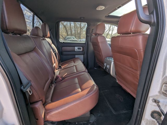 2014 White Platinum Clearcoat Metallic Ford F-150 King Ranch 4X4 Truck