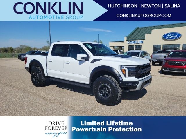 Oxford White 2026 Ford F-150 Raptor SuperCrew 4WD Pickup Truck Four-Wheel Drive Automatic