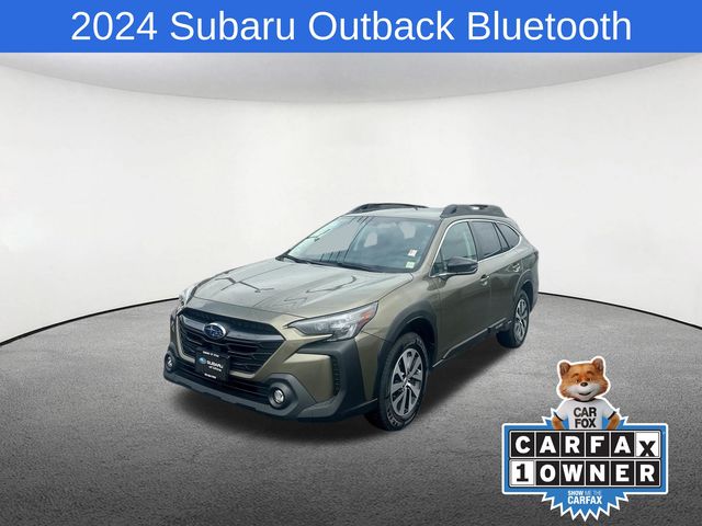 Autumn Green Metallic 2024 Subaru Outback Premium AWD SUV / Crossover All-Wheel Drive Continuously Variable Transmission