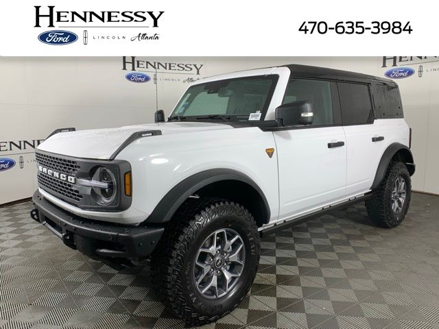Oxford White 2025 Ford Bronco Badlands 4-Door 4WD SUV / Crossover Four-Wheel Drive Automatic
