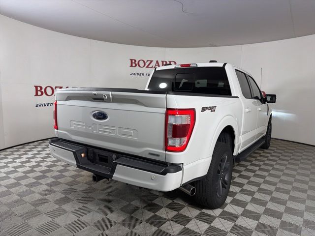 2023 White Metallic Ford F-150 Lariat 4X4 Truck