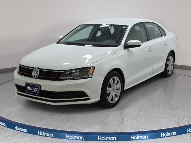 Pure White 2017 Volkswagen Jetta Sedan Front-Wheel Drive 6-Speed Automatic