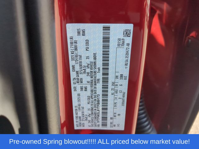 Certified Used 2026 Ruby Red Metallic Ford XLT image 48