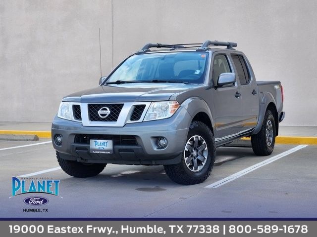 Gray (Gun Metallic) 2019 Nissan Frontier PRO-4X Crew Cab 4WD Pickup Truck Four-Wheel Drive 5-Speed Automatic Overdrive