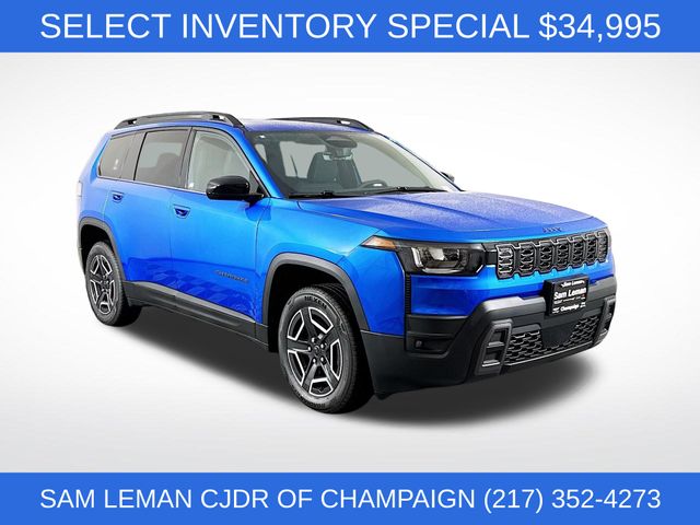 Hydro Blue Pearlcoat 2026 Jeep Cherokee Laredo 4WD SUV / Crossover Four-Wheel Drive Continuously Variable Transmission