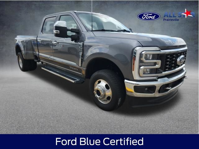Gray Metallic 2024 Ford F-350 Super Duty Pickup Truck Four-Wheel Drive Automatic