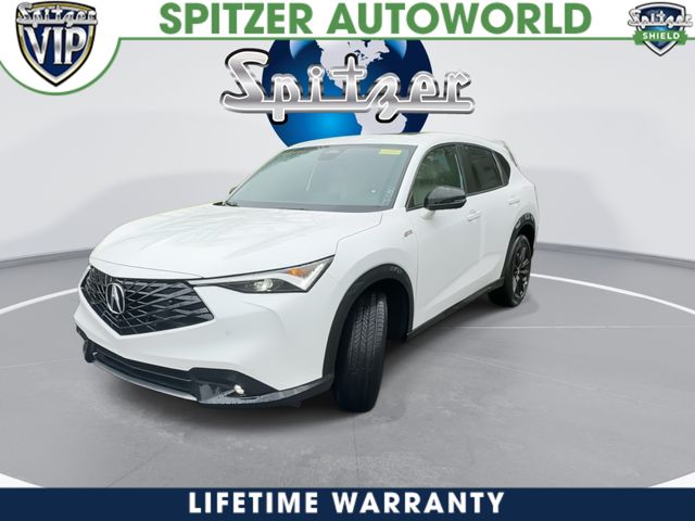 2026 Acura ADX A-Spec Advance Package White at Spitzer Acura
