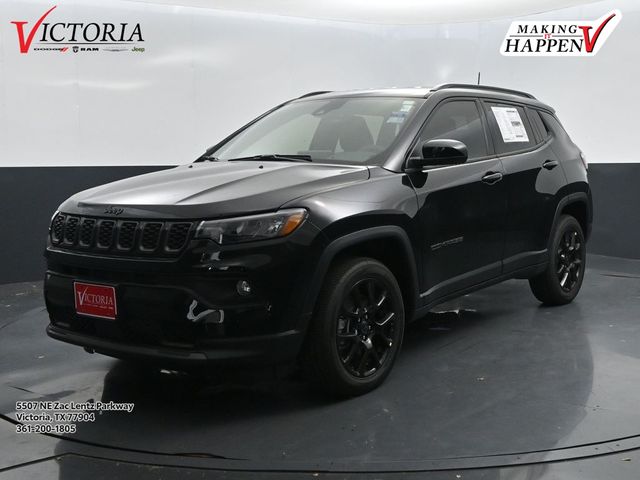 2025 Jeep Compass Latitude Black at Big Star Chrysler Jeep Dodge Ram 