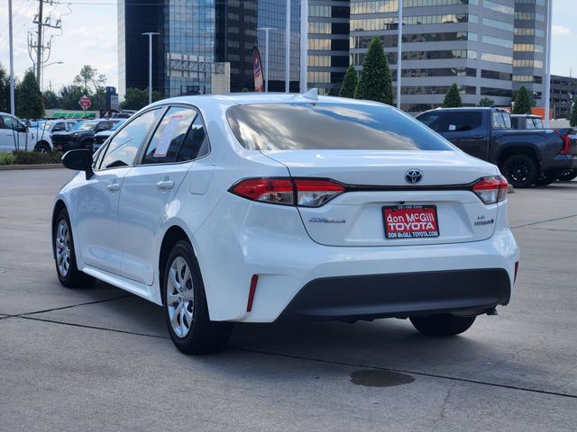 2024 Toyota Corolla Hybrid LE White at Toyota of Victoria