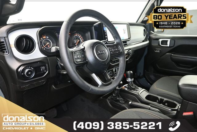 used 2025 Jeep Wrangler car, priced at $32,400
