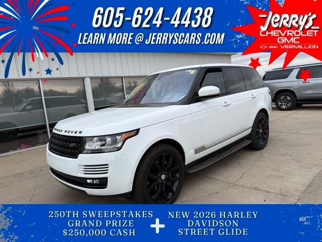 Fuji White 2017 Land Rover Range Rover V6 HSE 4WD SUV / Crossover All-Wheel Drive 8-Speed Automatic