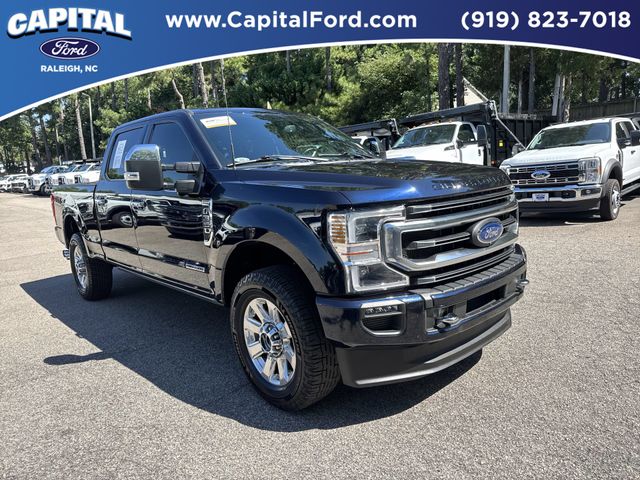 Used 2022 Blue Ford Platinum image 2