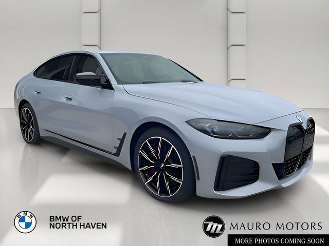 Brooklyn Gray Metallic 2024 BMW i4 M50 Gran Coupe AWD Sedan All-Wheel Drive Automatic