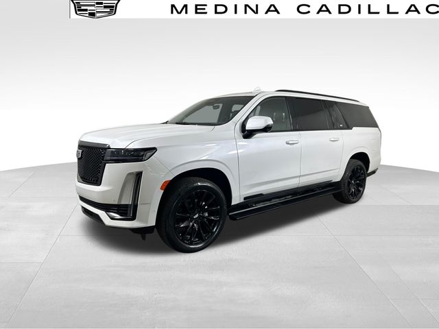Crystal White Tricoat 2023 Cadillac Escalade ESV Sport 4WD SUV / Crossover Four-Wheel Drive Automatic