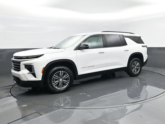 Summit White 2025 Chevrolet Traverse SUV / Crossover Four-Wheel Drive 8-Speed Automatic